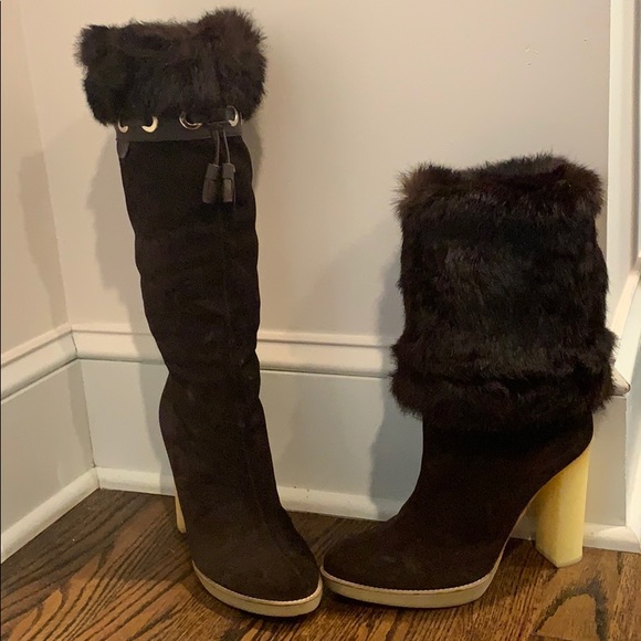 Gucci Convertible Knee Boots - Picture 1 of 11